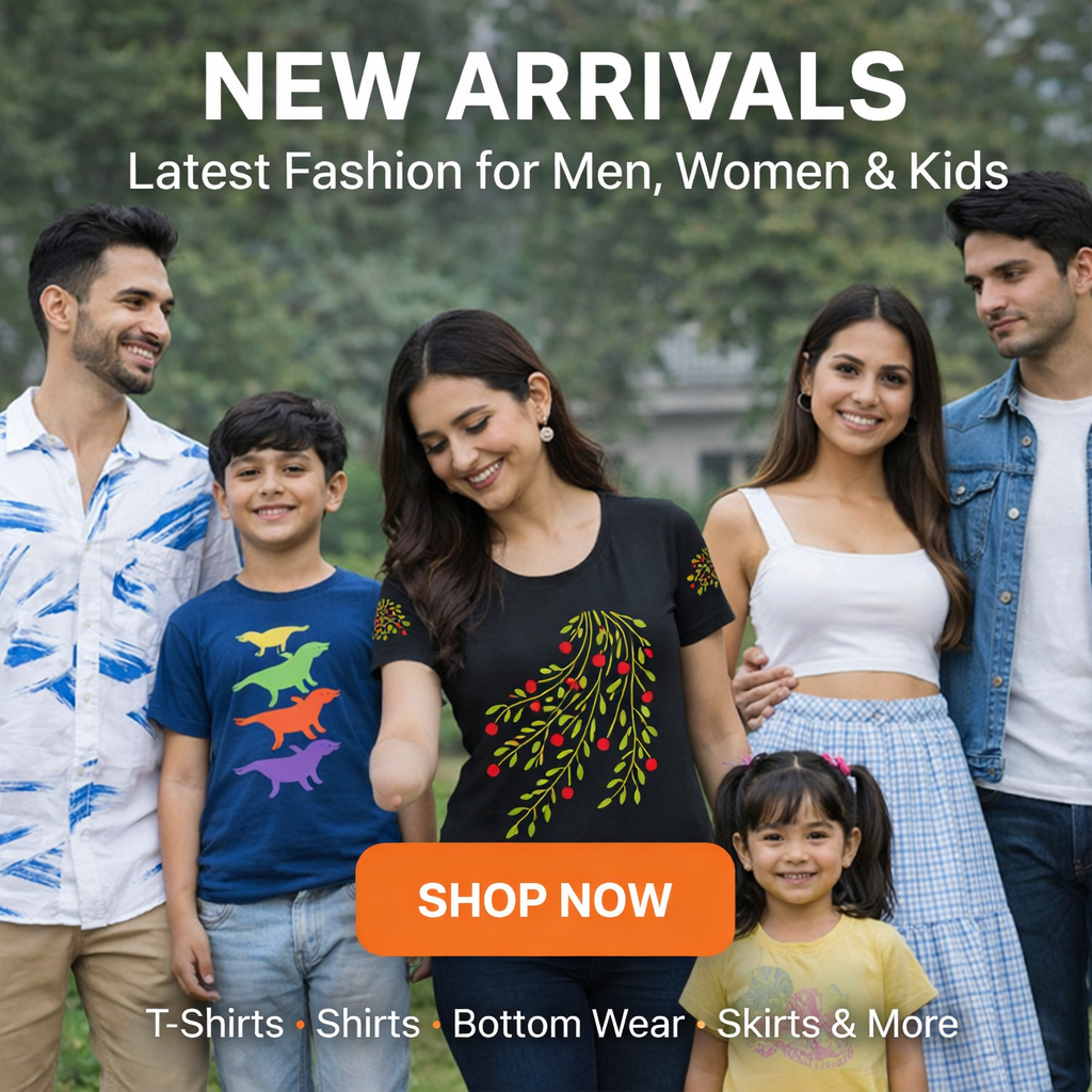 New Arrivals – Latest Trending Styles for Men Women & Kids