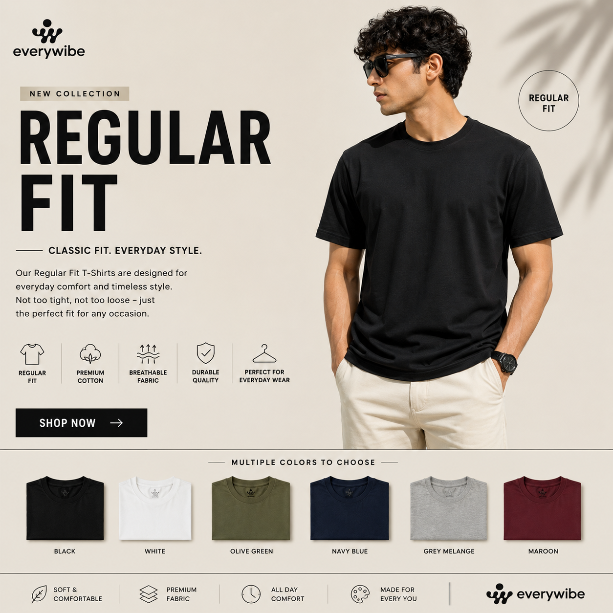 Regular Fit T-Shirts