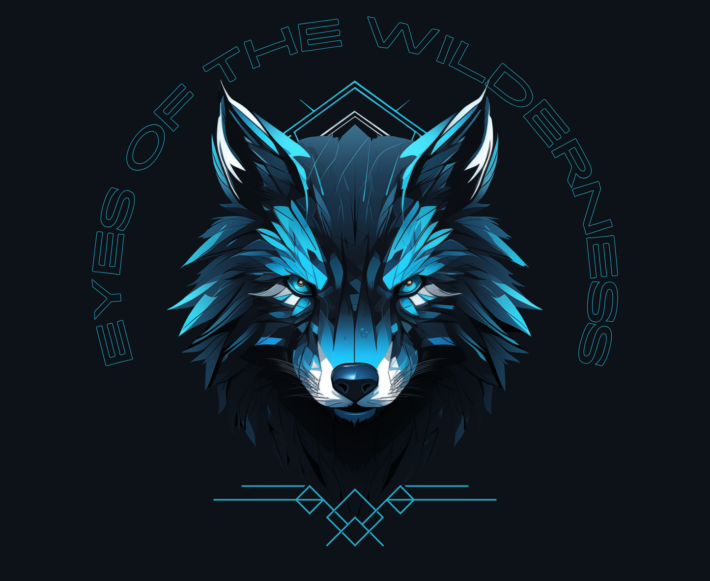 Oversized Wolf Graphic T-Shirt – Streetwear Back Print Tee