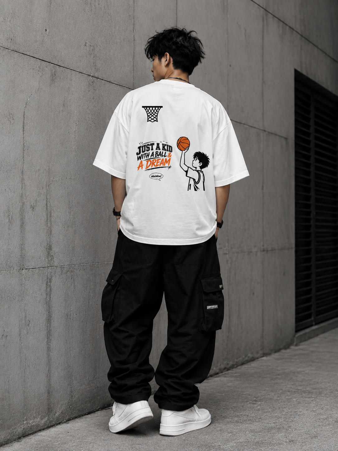 Everywibe Basketball Oversized T-shirt